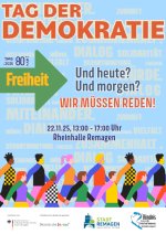 Plakat Tag der Demokratie Remagen 2025