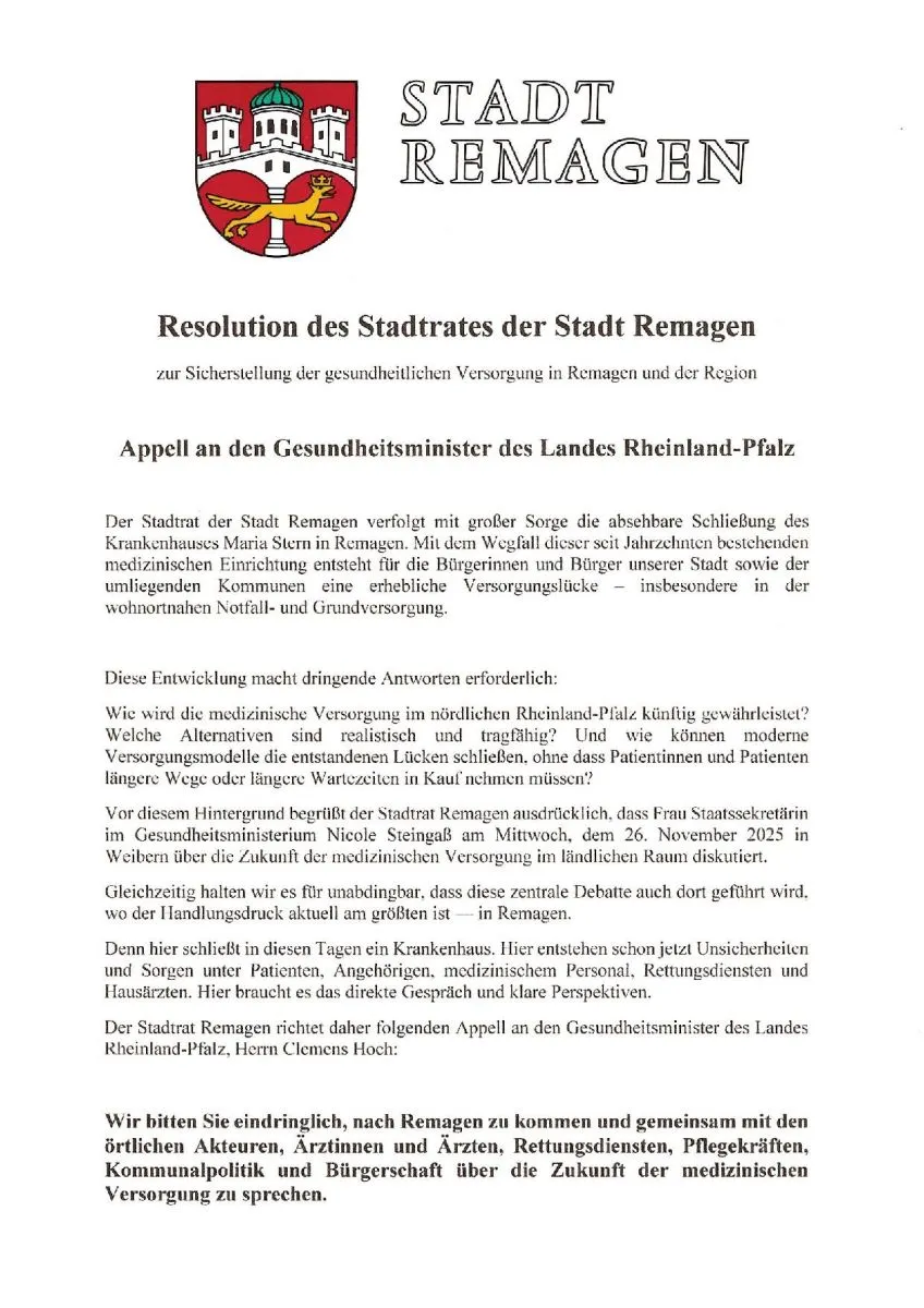 Stadt Remagen Stadt Remagen