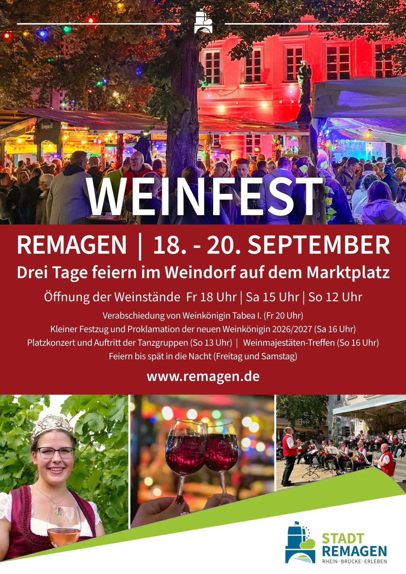 Plakat Weinfest 2026 Plakat Weinfest 2026