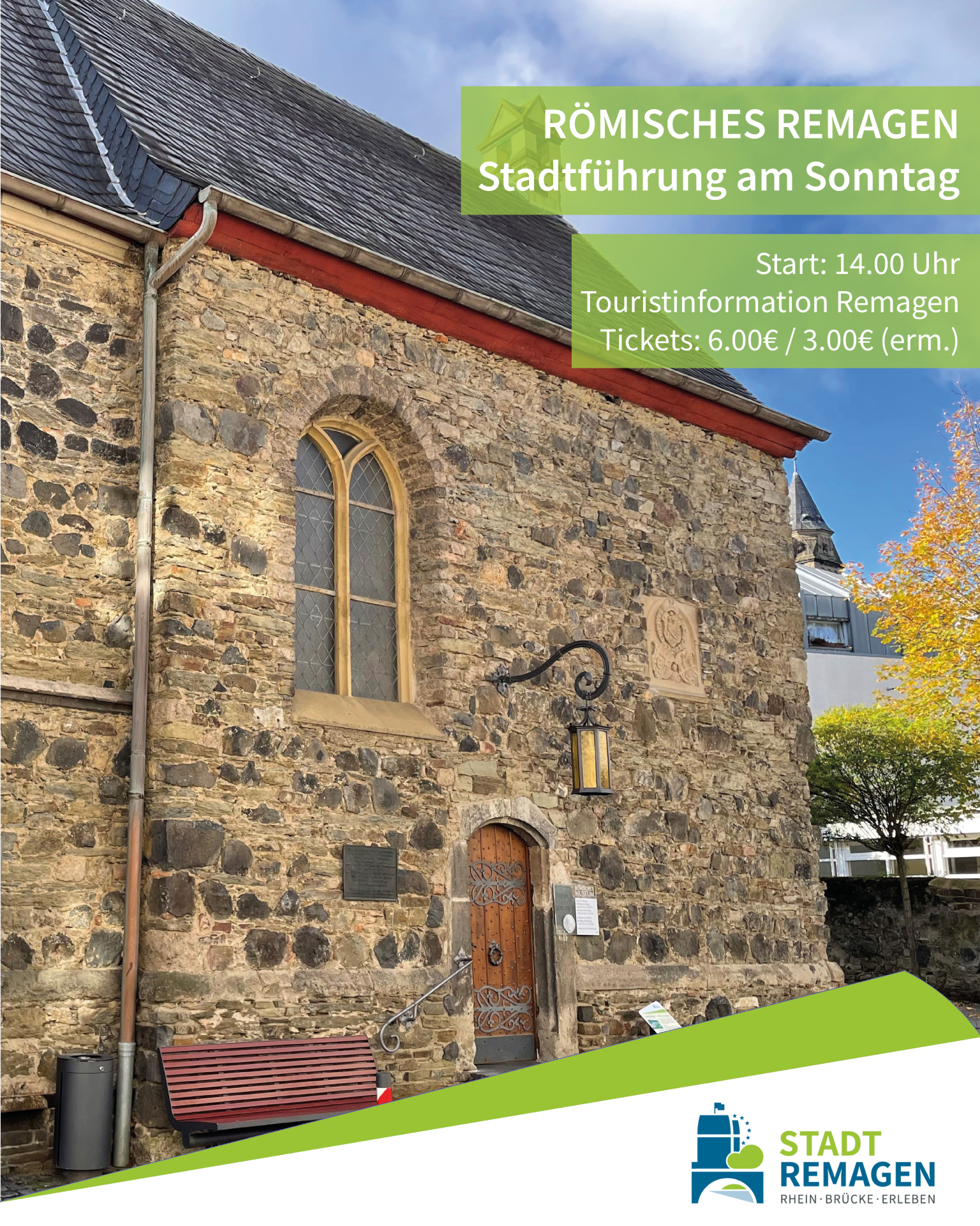 Plakat Stadtführung Römisches Remagen