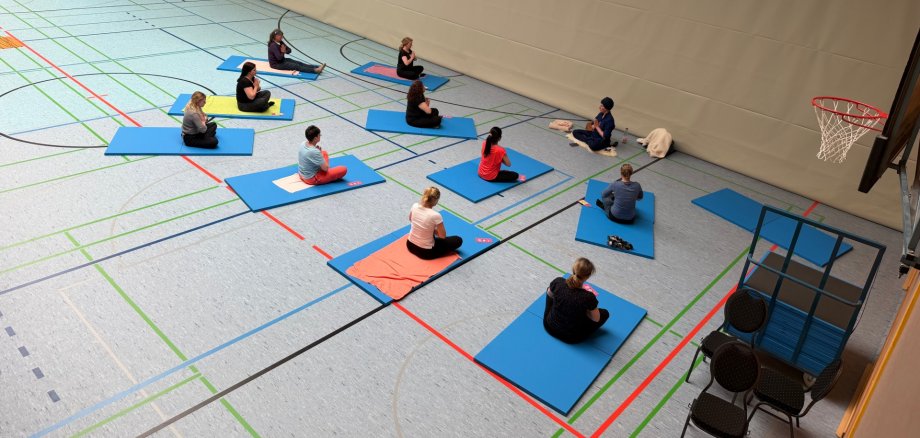 Yoga-Kurse beim Gesundheitstag Yoga-Kurse beim Gesundheitstag