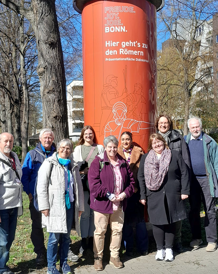 Das Remagener Stadtmarketing und seine Gästeführer erkunden das römische Erbe Bonns  