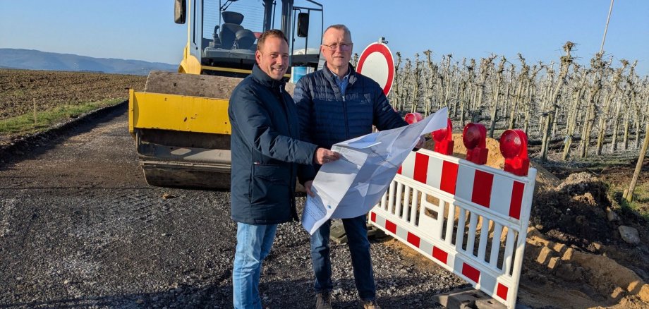 Radwegeanschluss in Oedingen Radwegeanschluss in Oedingen