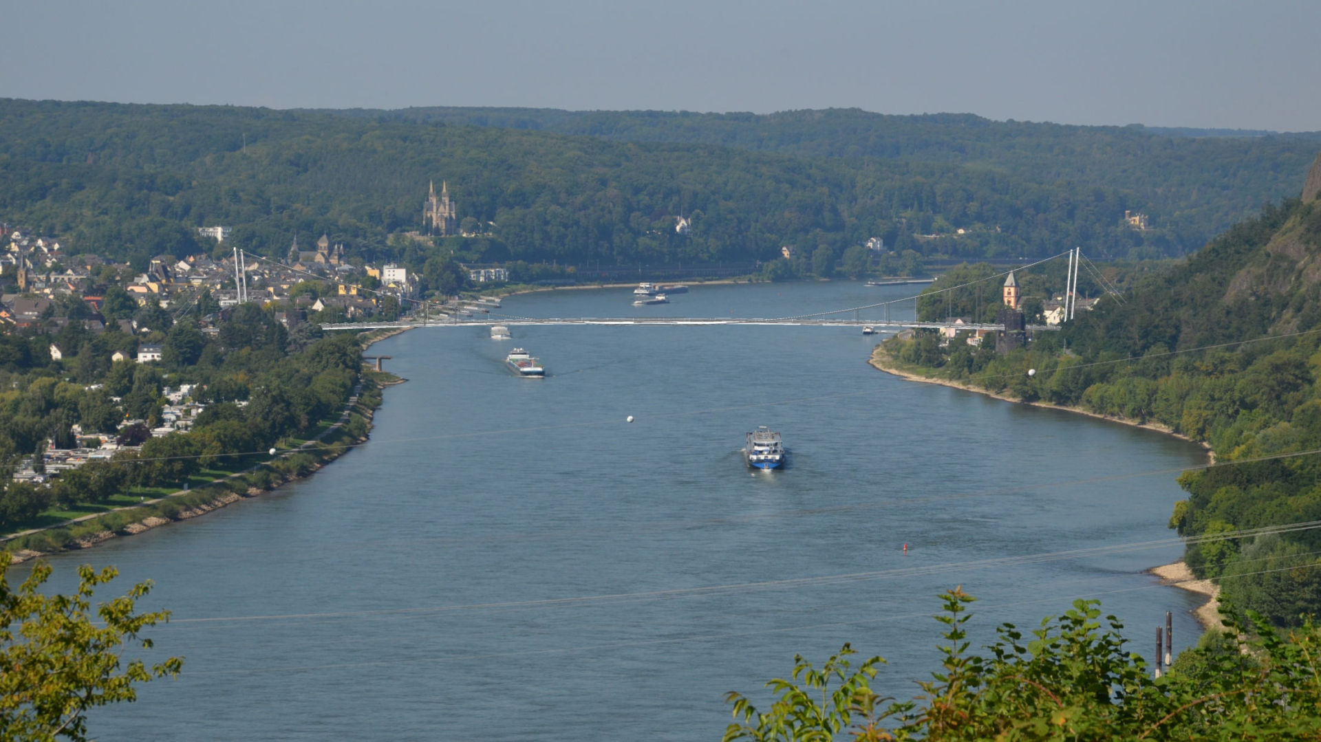 Luftaufnahme Visualisierung Brücke von Remagen - Ansicht von Osten
