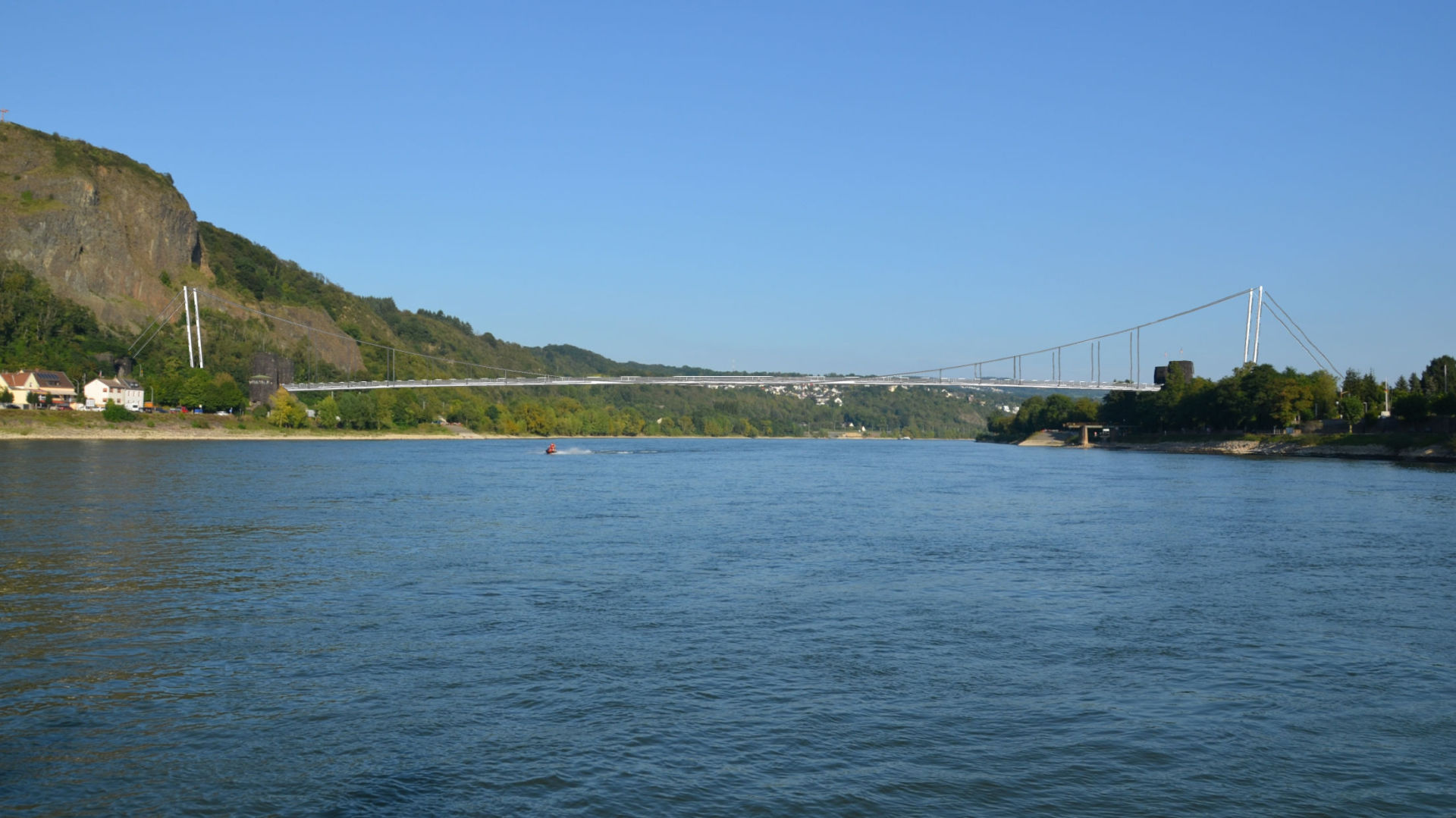 Luftaufnahme Visualisierung Brücke von Remagen - Ansicht von Osten