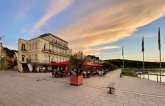 Rheinpromenade in Remagen Abendstimmung