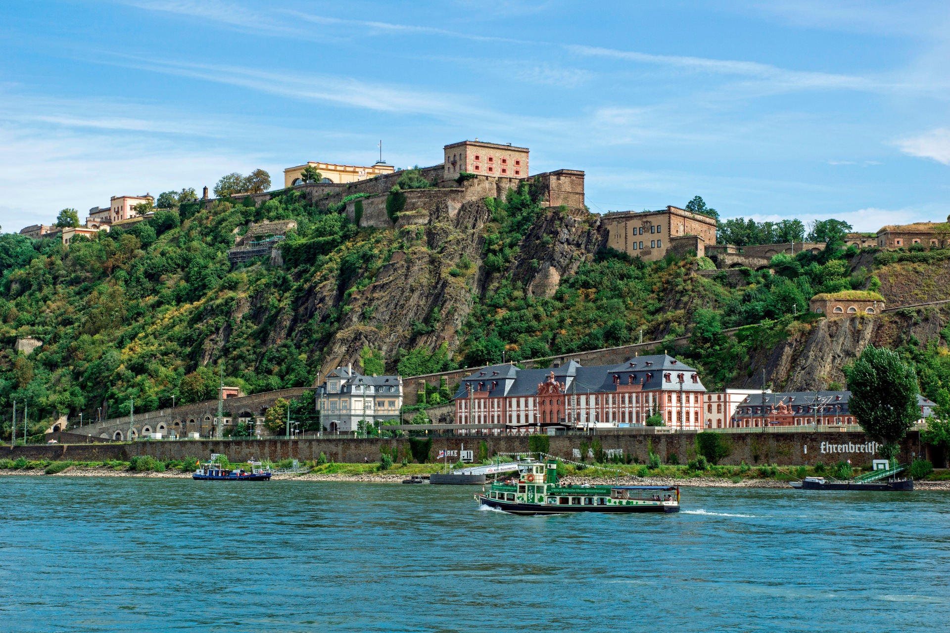 Rhein / Koblenz / Festung Ehrenbreitstein