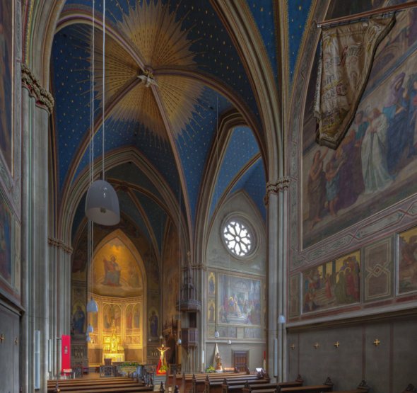 Fresken in der Apollinariskirche Fresken in der Apollinariskirche