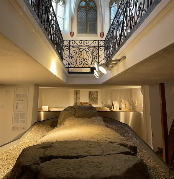 Römisches Museum UG mit Blick nach oben